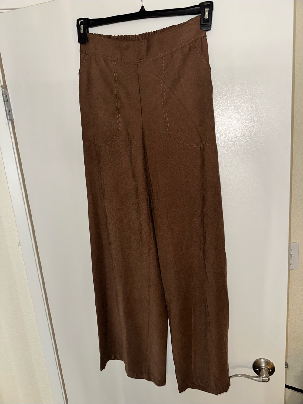 MAX STUDIO Brown Wide-Leg women’s Pants